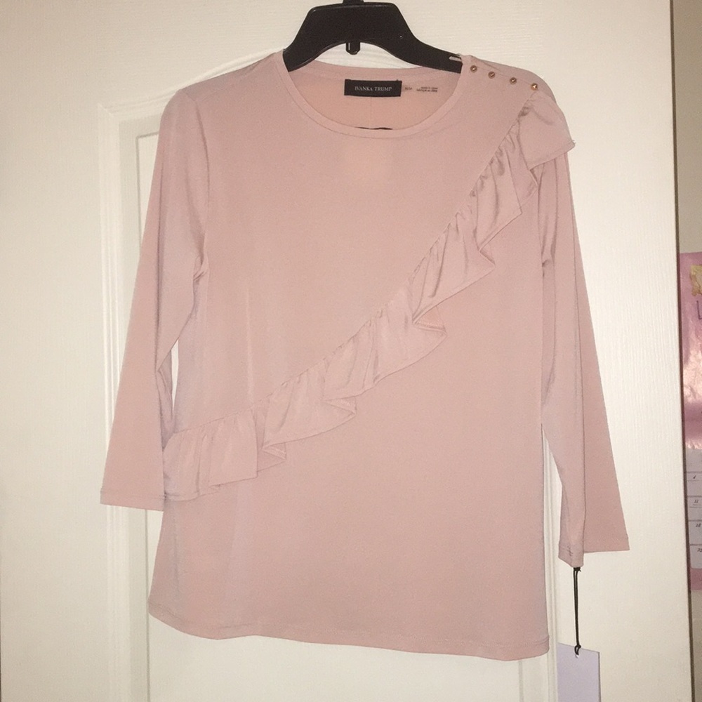 NWT Ivanka Trump‎ Blush Blouse